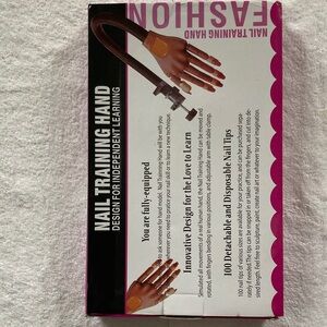 Nail Training Hand - Brown